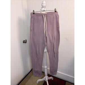 Pacsun Lavender Sweatpants Drawstring Pockets Small Heavyweight Warm